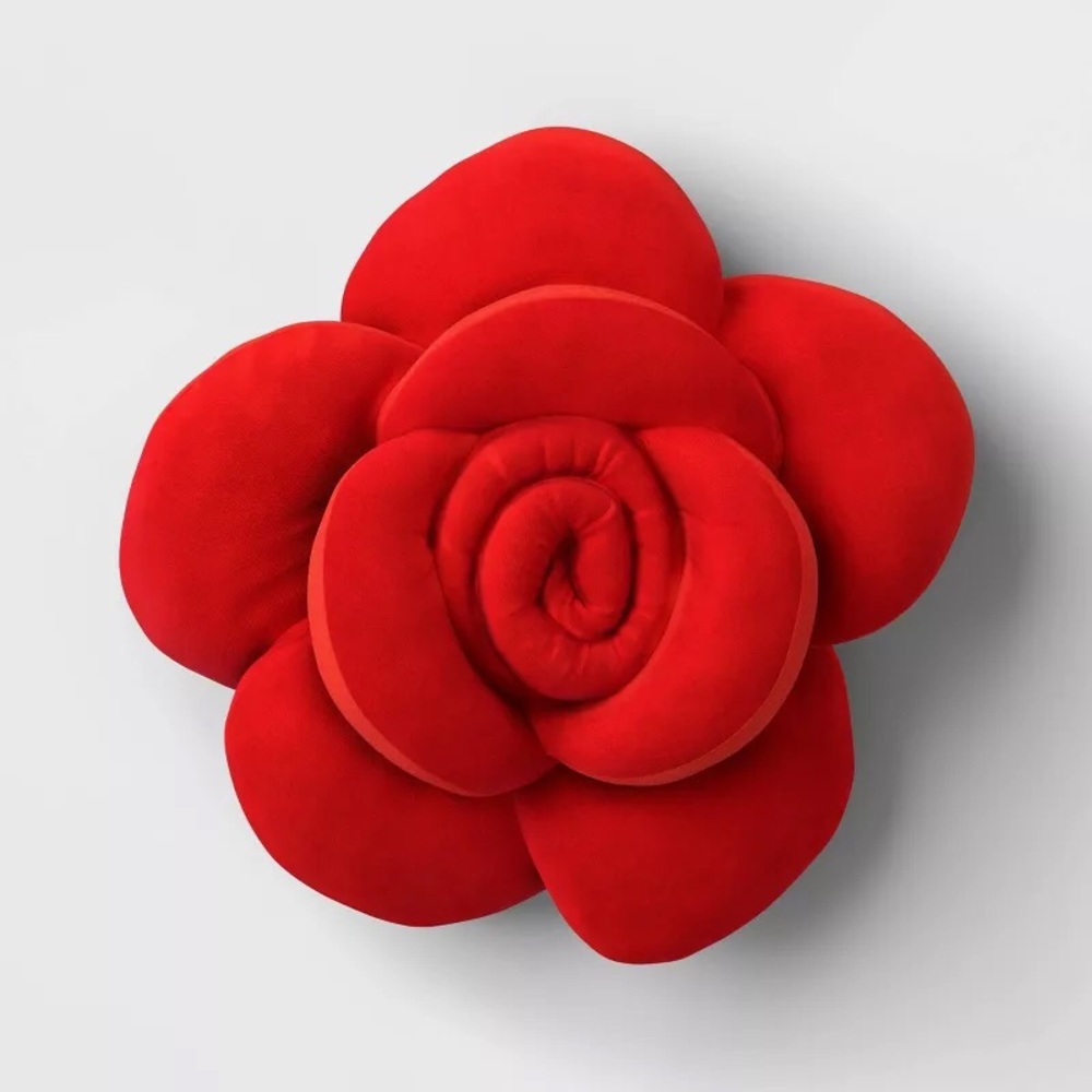 Rose Pillow Red - Threshold Valentine’s Day 2025